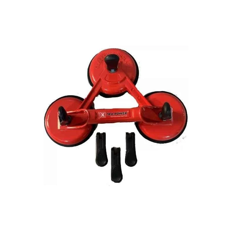 Xtra Power Aluminium Glass Suction Lifter with Three Cups image-1
