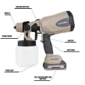 Xtra Power 800ml 21V Cordless Paint Spray Gun XPC-SG-01 image-4