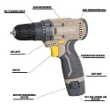 Xtra Power 1.5Ah 12V Cordless Drill XPC-DM-01 image-4