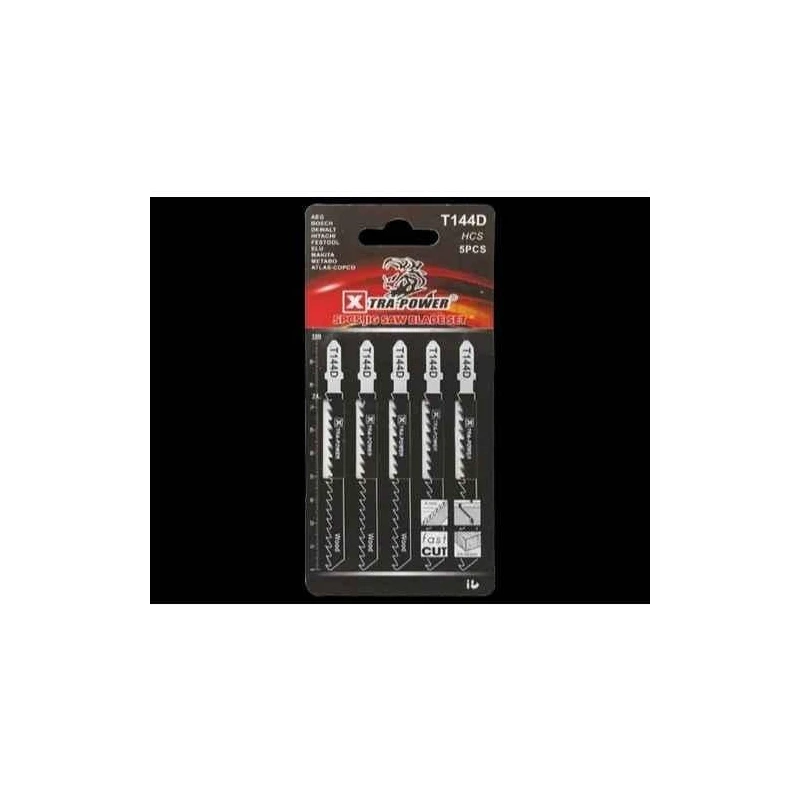 Xtra Power T-144D 5 Pcs Jig Saw Blade Set image-1