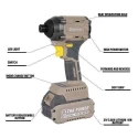 Xtra Power 3Ah 21V Cordless Brushless Impact Screwdriver XPC-IS-01 image-1