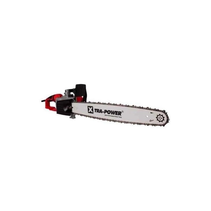 Xtra Power 2200W 22 Inch Red and Black Double Insulated Electric Corded Chain Saw XPT-460 image-1