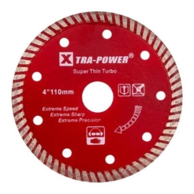 Xtra Power 4 Inch Super Thin Turbo Diamond Saw Blade image-1