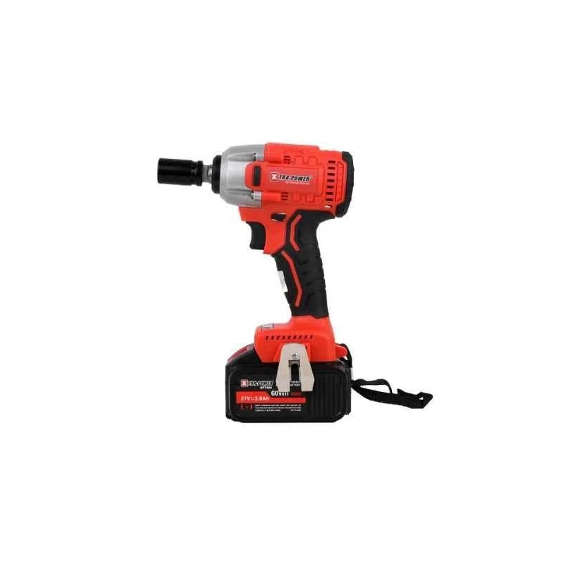 Xtra Power 2060rpm Red Cordless Impact Wrench with Kit XPT-485 image-1