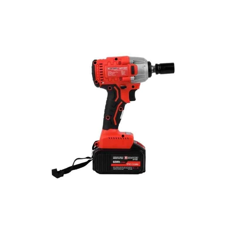 Xtra Power 2060rpm Red Cordless Impact Wrench with Kit XPT-485 image-4