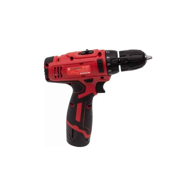 Xtra Power 12V Li-ion Cordless Drill Machine with 2 Batteries XPT-482 image-2