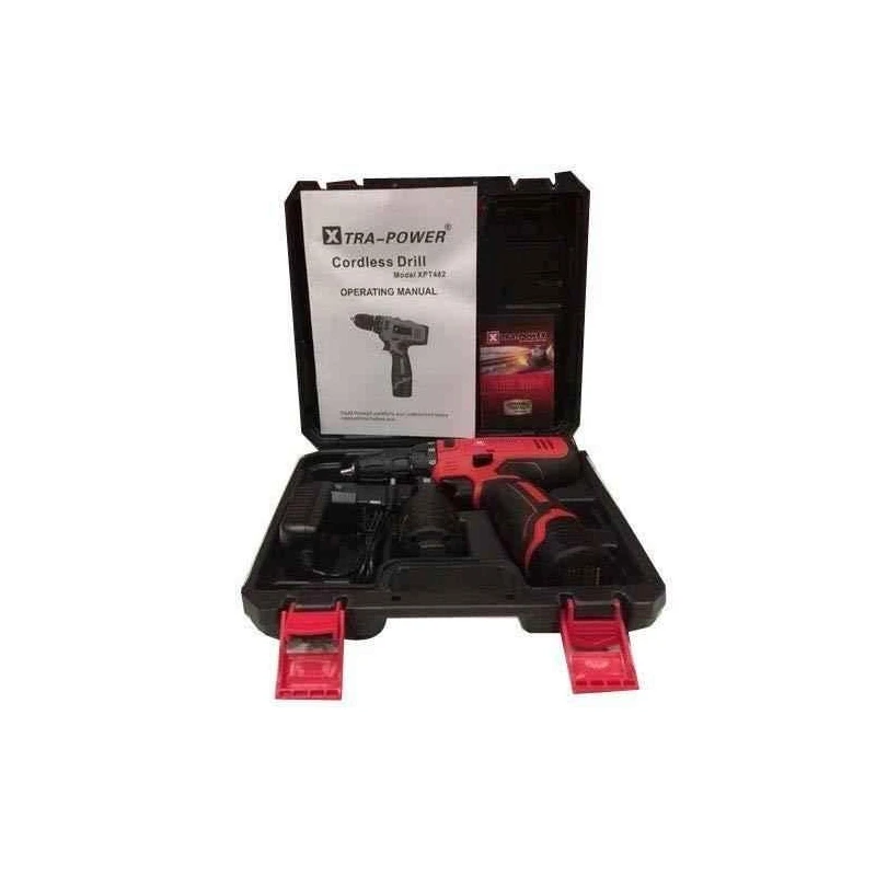 Xtra Power 12V Li-ion Cordless Drill Machine with 2 Batteries XPT-482 image-4