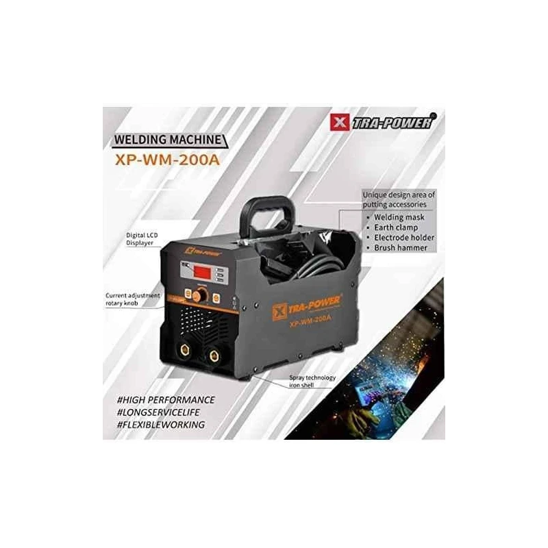 Xtra Power Arc Welding Machine with Accessories XP-WM-200A image-5
