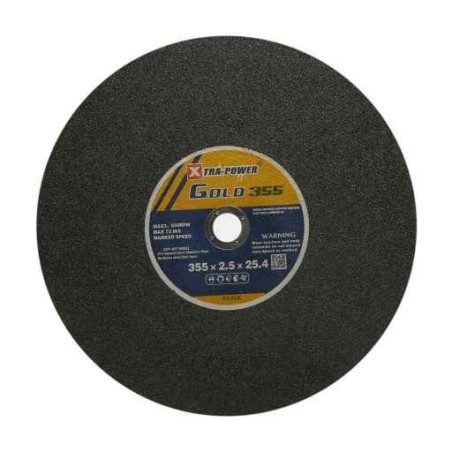 Xtra Power 14 Inch Chop Saw Wheels 355x2.5x25.4mm Pack of 20 image-1