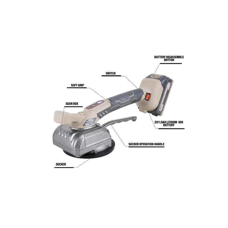 Xtra Power 21V 120mm Cordless Tile Tiling Machine XPC-TL-01 image-1