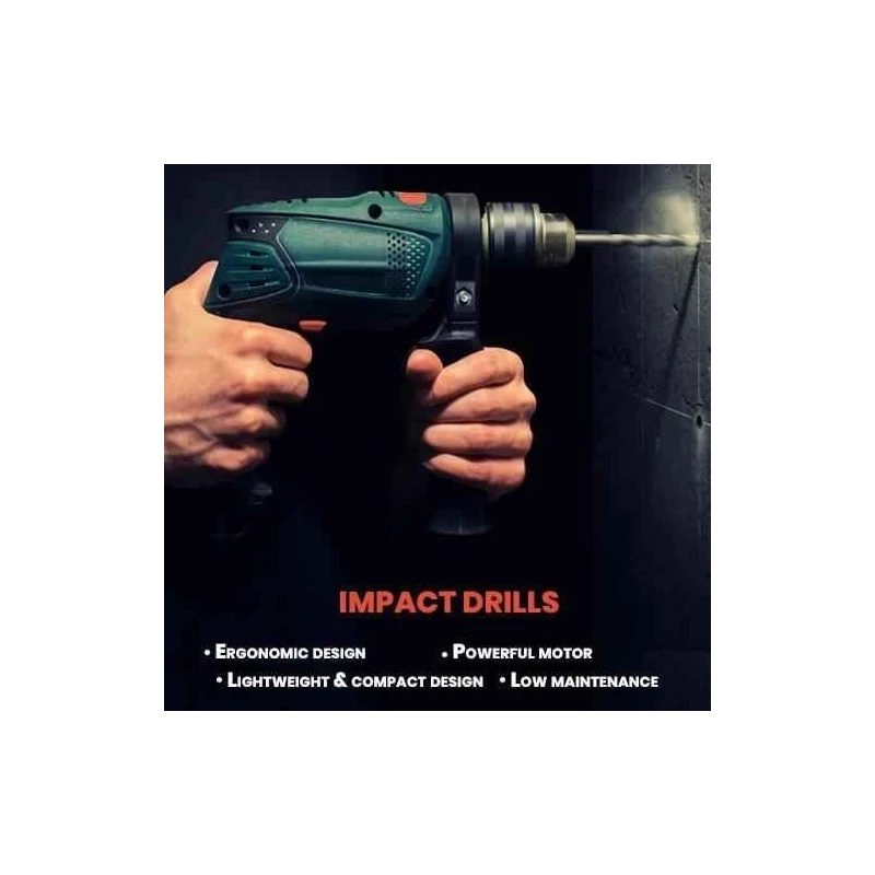 Xtra Power 10mm 1250rpm Impact Drill Machine XPT-421 image-1