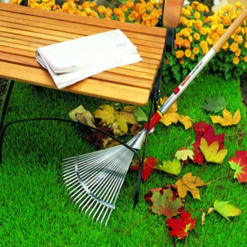 Wolf Garten Steel Adjustable Lawn Rake UC M 38 58cm image-4