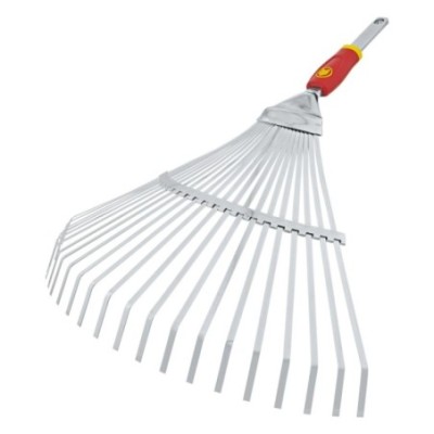 Wolf Garten Spring Steel Garden Tine Rake UE M 50cm image-1