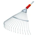 Wolf Garten Spring Steel Garden Tine Rake UE M 50cm image-2