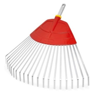 Wolf Garten Spring Steel Lawn Rake UF M 50cm image-1