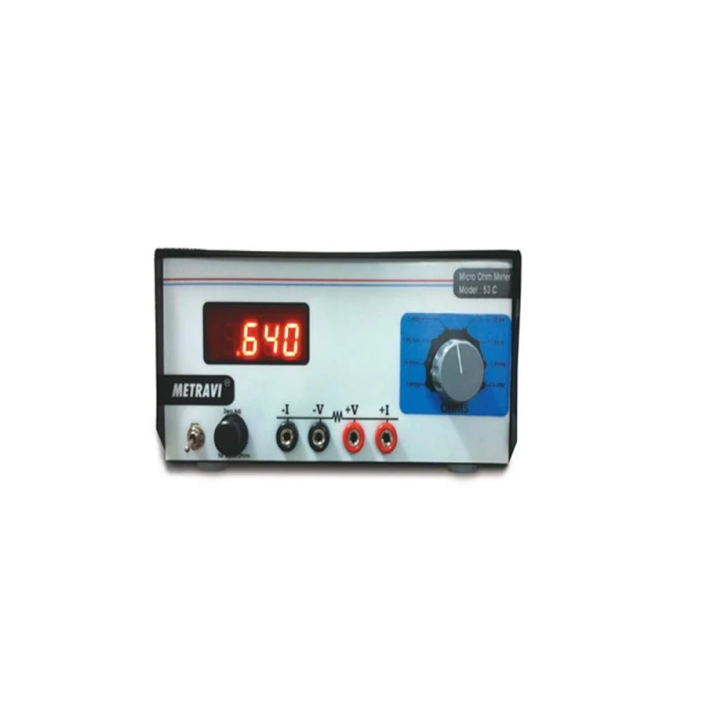 Metravi 53C Digital Micro Ohm Meter 0 to 19.99 KΩ image-1