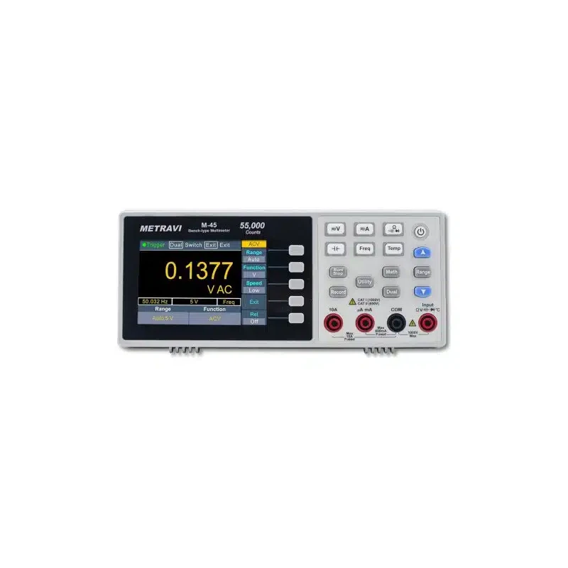 Metravi M-45 Bench Type Digital Multimeter 0-1000V AC image-1