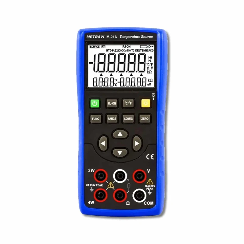 Metravi mV Thermocouple and RTD Source Calibrator M-01S image-1