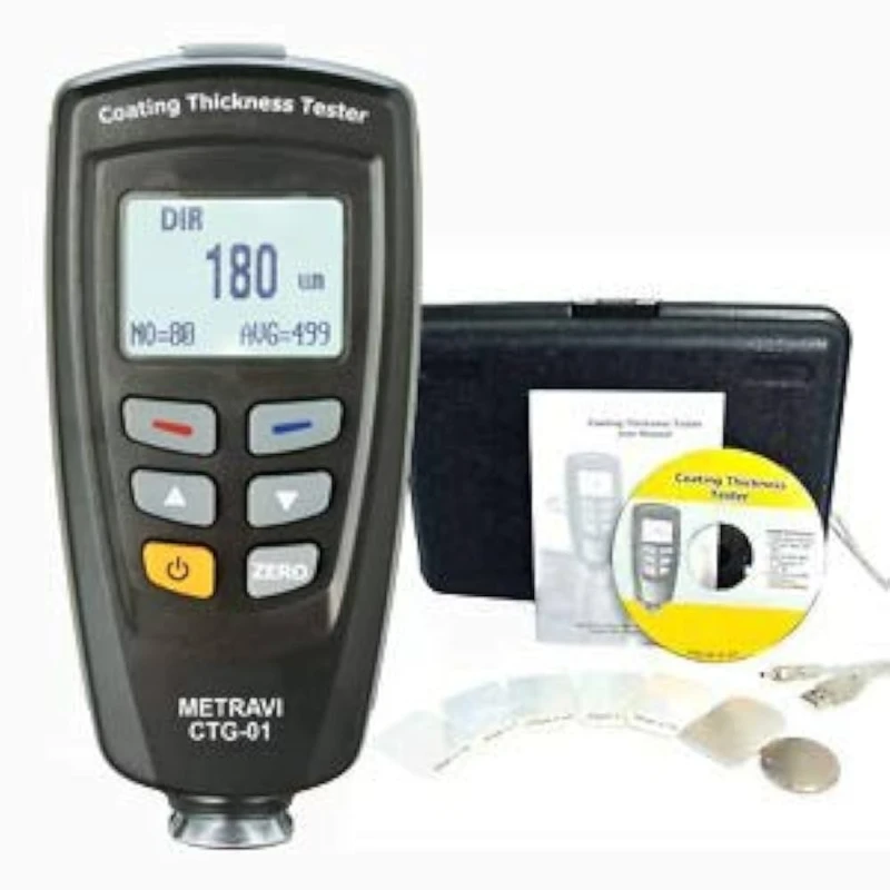 Metravi CTG-01 Alkaline Battery Operated Coating Thickness Gauge image-1