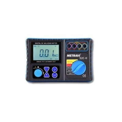 Metravi Digital Milli Ohms Meter 52C II image-1