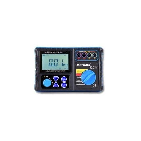 Metravi Digital Milli Ohms Meter 52C II image-1