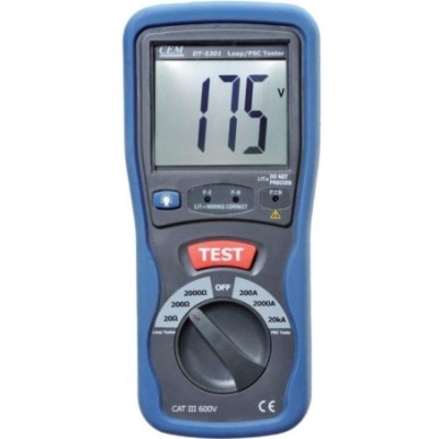 Metravi LOOP/PSC Tester CEM DT-5301 image-1