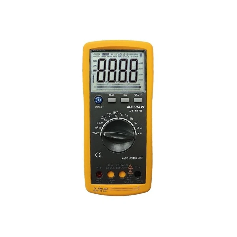 Metravi DT-19TB Digital Multimeter AC Voltage Range 0 to 1000V image-1