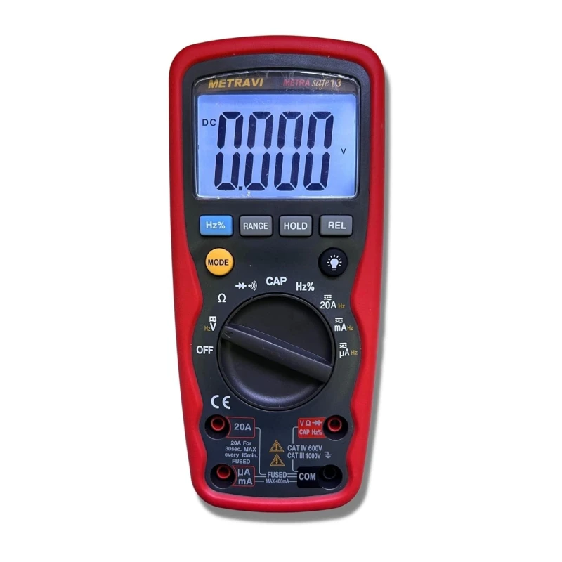 Metravi Metrasafe-13 Digital Multimeter image-1