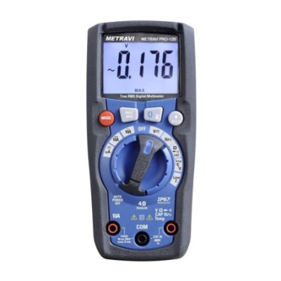 Metravi Digital TRMS Multimeter with Bluetooth PRO 12B image-1