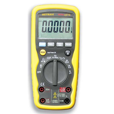 Metravi Metrasafe-18 Digital Multimeter image-1