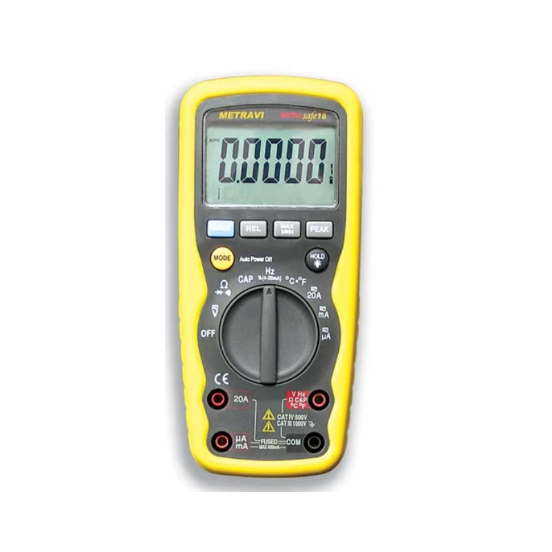 Metravi Metrasafe-18 Digital Multimeter image-1