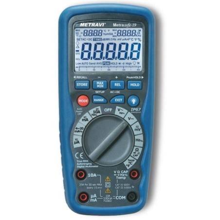 Metravi Metrasafe-19 Digital Multimeter AC Voltage Range 0 to 1000V image-1