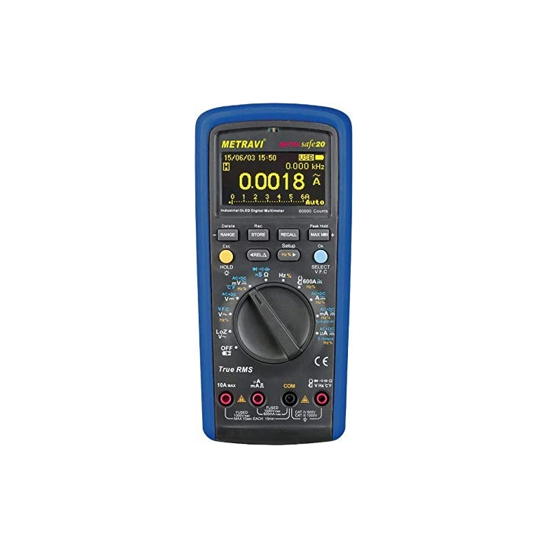 Metravi Metrasafe-20 Digital Multimeter image-1