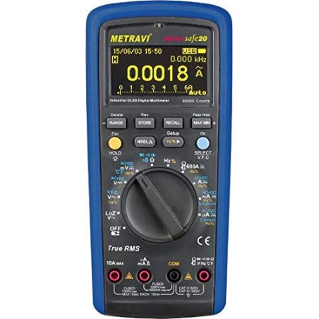 Metravi Metrasafe-20 Digital Multimeter image-1