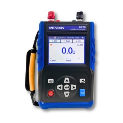 Metravi 220A Micro Ohms Meter PRO 8220 image-1