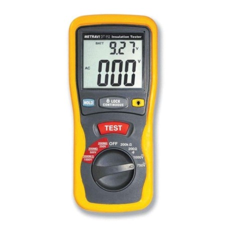 Metravi DIT-912 Digital Insulation Tester 200MΩ - 2000MΩ image-1