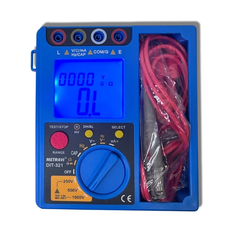 Metravi DIT-321 Digital Insulation Tester image-1