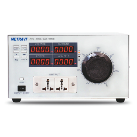 Metravi Adjustable AC Power Supply APS-6003 image-1