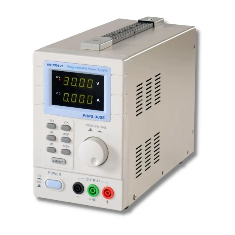Metravi Programmable DC Regulated Power Supply 30V 5A Output PRPS-3005A  image-1