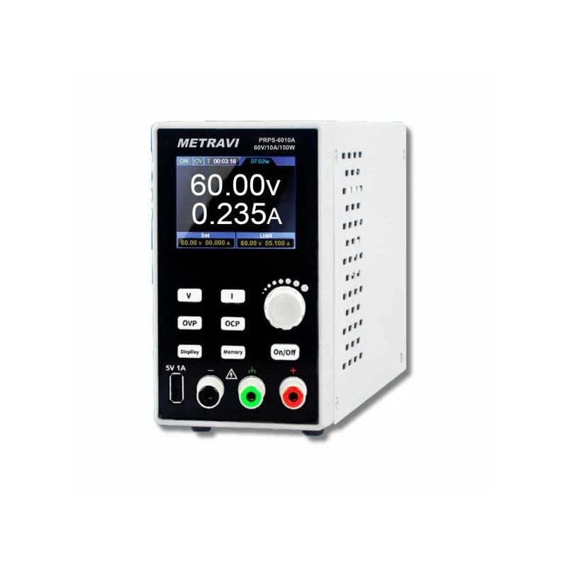 Metravi Programmable DC Regulated Power Supply PRPS-6010A image-1