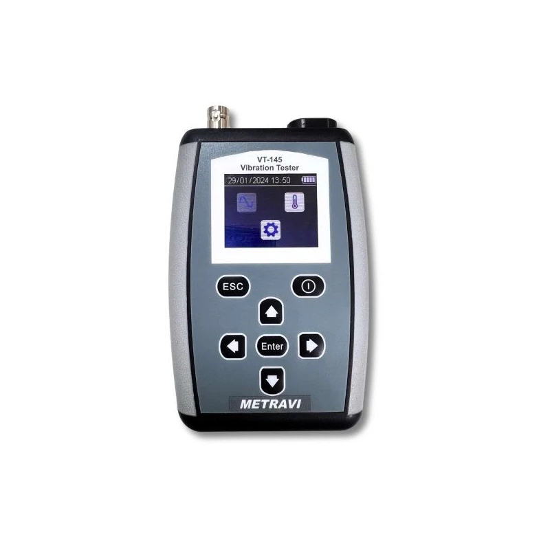 Metravi Machine Condition Monitor and Vibration Tester VT-145 image-1
