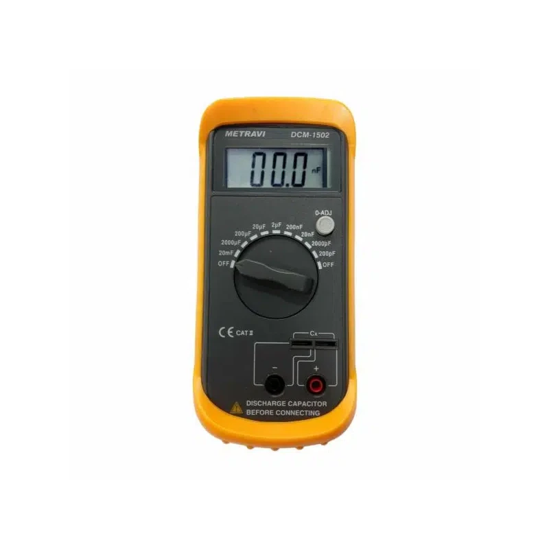 Metravi DCM-1502 Digital Capacitance Meter (0.1pF-20000µF) image-1
