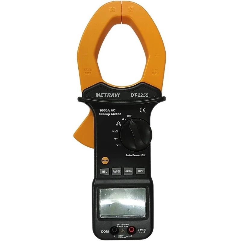Metravi DT-2255 Digital AC Clamp Meter 1000 A 750 V image-1