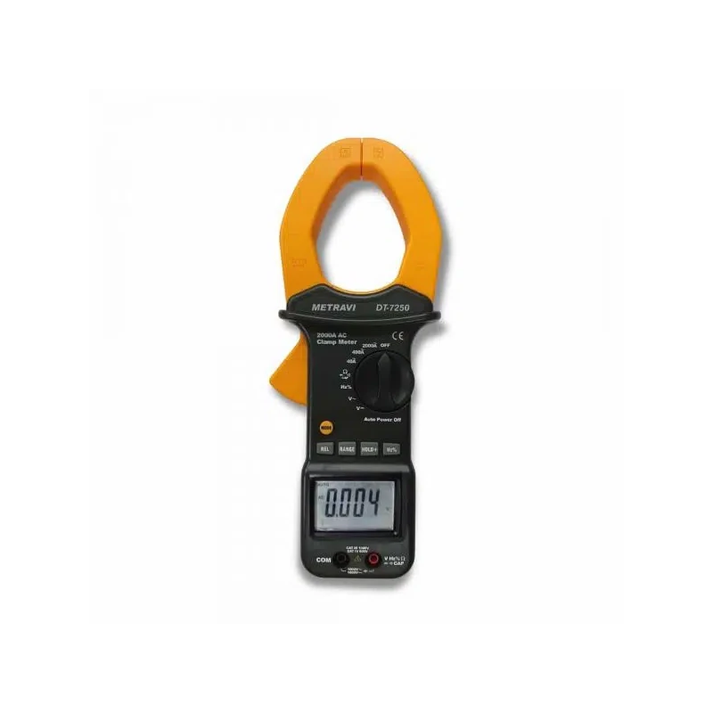 Metravi DT-7250 4 Digits Jaw Opening Digital Clamp Meter image-1