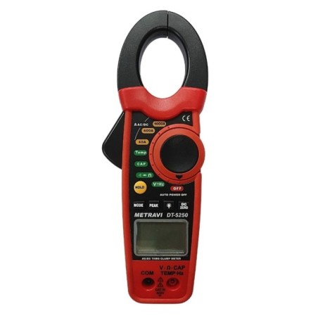 Metravi DT-5250 Digital AC/DC Clamp Meter True RMS 1000 A 600 V image-1