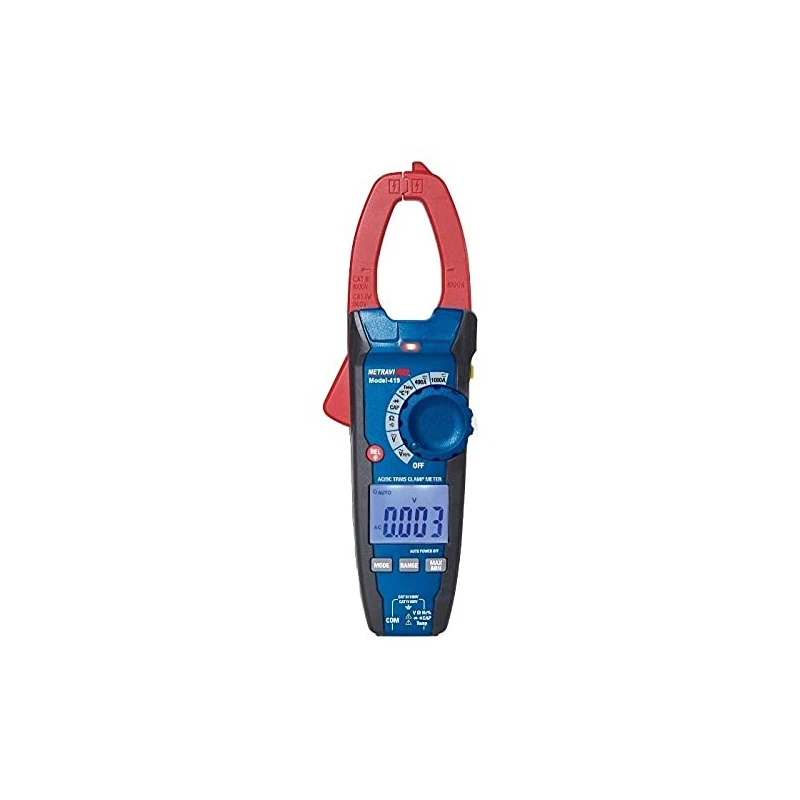 Metravi Digital TRMS AC/DC Clamp Meter PRO 419 image-1