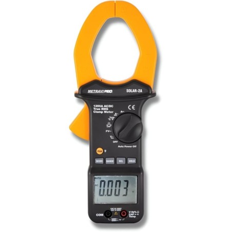 Metravi Digital TRMS AC/DC Clamp Meter PRO Solar-2A image-1