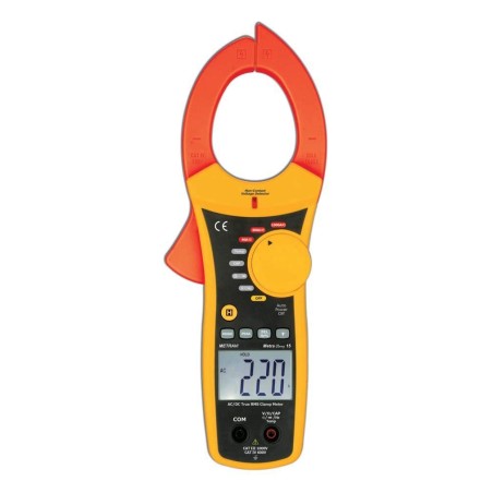 Metravi METRACLAMP-15 Digital AC/DC Clamp Meter True RMS 1000 A 600 V image-1