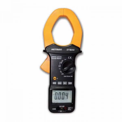 Metravi DT-9250 Digital AC/DC Clamp Meter True RMS 2000 A 750 V image-1