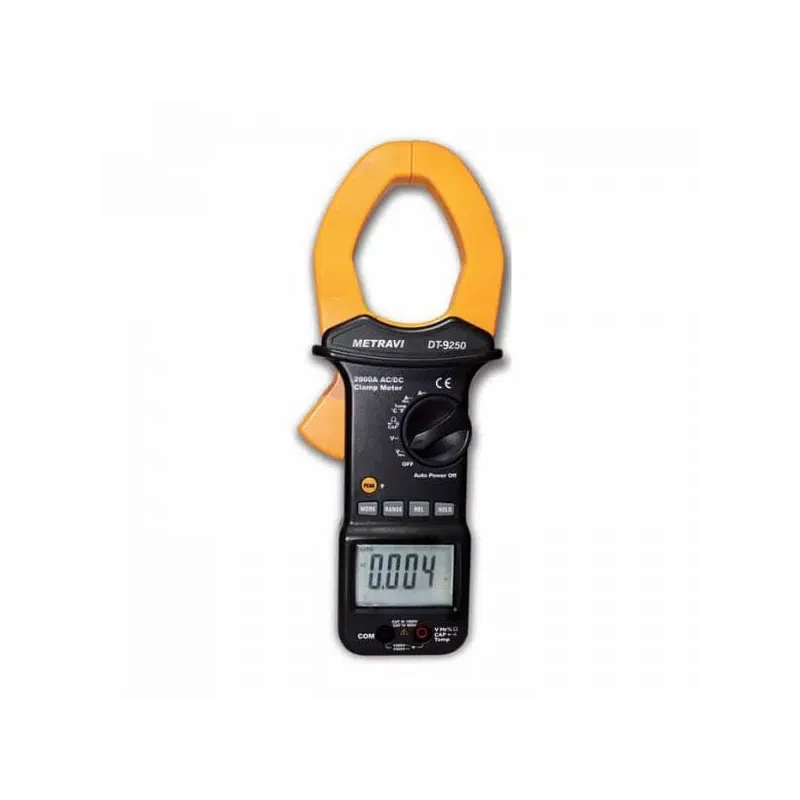 Metravi DT-9250 Digital AC/DC Clamp Meter True RMS 2000 A 750 V image-1